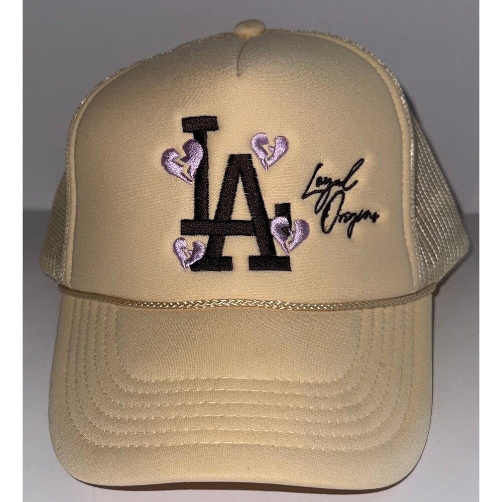 LA Signature (Tan) Trucker Hat - Loyal Origins
